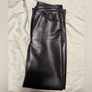 Aritzia Wilfred Melina vegan leather pants size 0